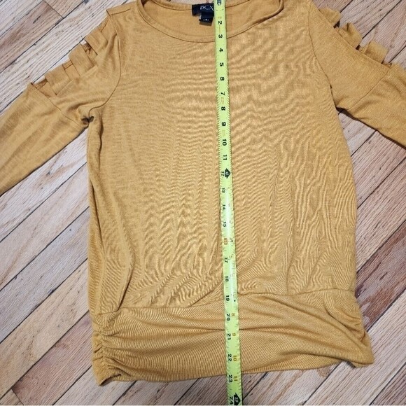 Women's Small Cut Out Pullover Top, Casual Round Neck Long Sleeve Pullover - Picture 5 of 13